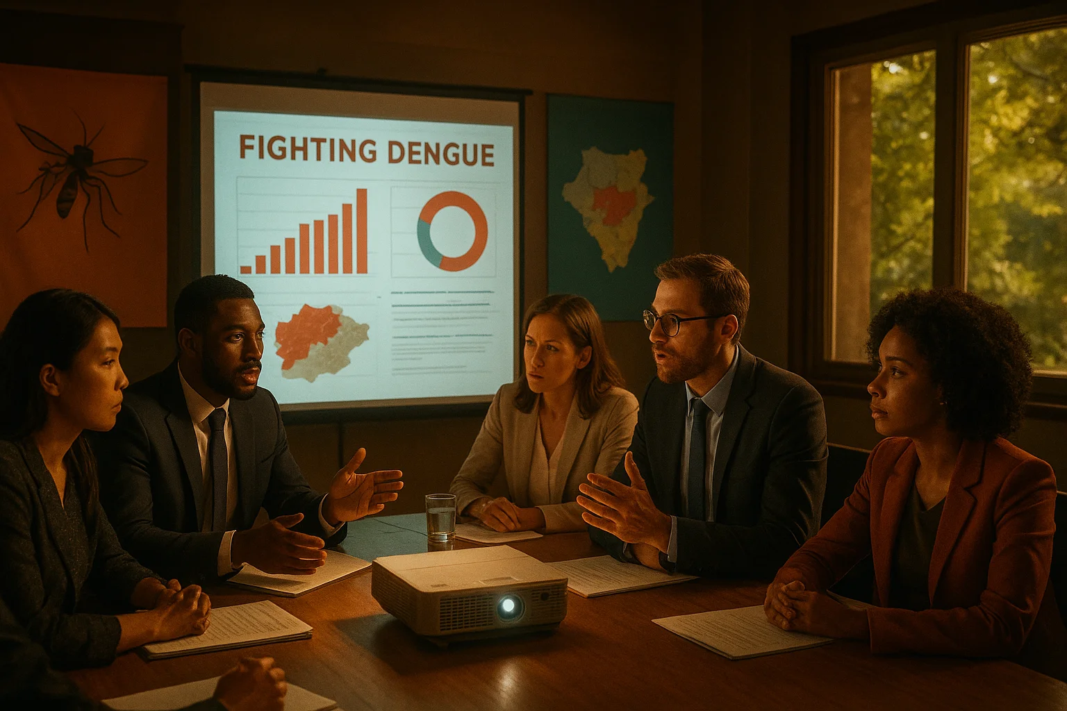 Reunião da 19ª Regional de Saúde em Ibaiti reforça combate à dengue